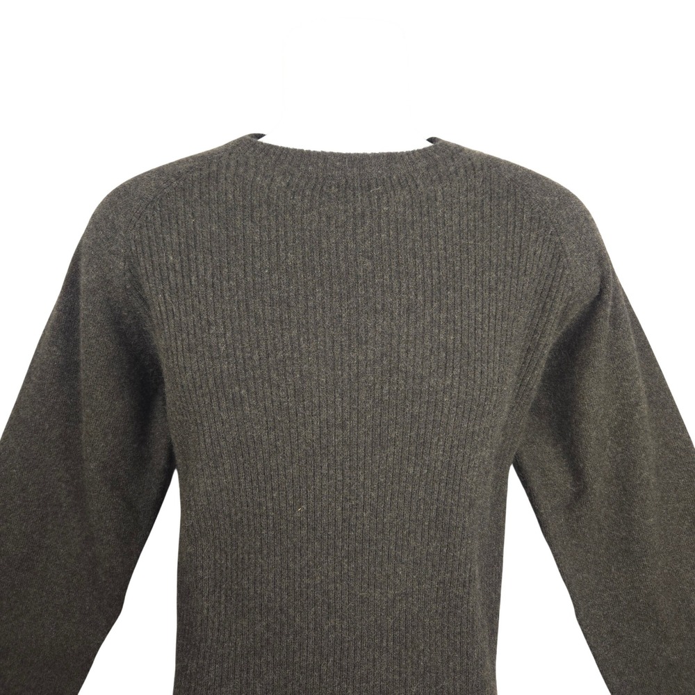 111 STATE Men's‎ Charcoal Crew Neck Sweater 100% Cashmere Size L